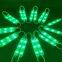 Competitive SMD 5054 3LED modules green color Waterproof Advertising Lamp DC 12V LED Illuminated signs