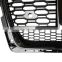 Automotive plastic honeycomb grille 2017-2019 A5 S5 black front grille for audi rs5 honeycomb grill frame quattro style