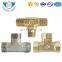 China supplier  BC/ BD-RN Female Screw Thread Hydraulic Pipe Fittings Tee with swivel nut