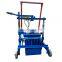 Semi automatic interlocking soil cement brick making machine 4-35 concrete hollow block making machine lowest price