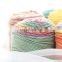 Factoyr OEM Brava Acrylic Yarn Crochet 100g Rainbow Cotton Yarn