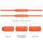 NEW flat wire 3.5mm electrical audio cable with volume control
