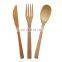 High Quality Wholesale Disposable Portable Bamboo Kids Tableware With Low MOQ
