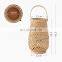 Hot SAle Rustic Bamboo Woven Candlestick Natural Lantern Retro Bamboo Candle Holder Decorative Vietnam Supplier
