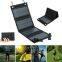 10W solar folding pack charger, photovoltaic charging board, outdoor mobile phone camping use