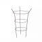 Youlite Metal Garden Trellis Leaves Plant Support Garden Plant Trellis Plant Cages Garden Obelisk