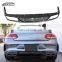 W205 ED1 Style Carbon Fiber Rear Diffuser and Exhaust Tips Rear Bumper Lip For Mercedes Benz W205 C63 C43 Coupe
