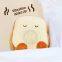 Toast Plush alarm clock Lamp cartoon multi-function student alarm clock children bedroom bedside bread night light