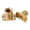 Copper nozzle Copper bushing Composite CNC lathe machining Stainless steel parts fastener processing