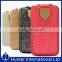 Stylish Bling Flap Pull Leather Pouch For Samsung Note2