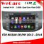 Wecaro WC-NU8053 Android 4.4.4 car navigation system for nissan sylphy car dvd player 2012 2013 2014