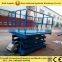 stationary hydraulic scissor lift design used cargo lift