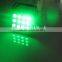 Waterproof outdoor 12pcs 6in1 RGBWA+UV LED Par light IP65 with battery