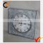 French Industrial Style Square Decorative Chateau Antique Metal Wall Clock                        
                                                Quality Choice