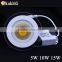Dimmable 5W 10W 15W COB LED Panel Light Round Glass LED Ceiling Lamp