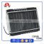 OEM Pressing Aluminium Round Tubes Flat Fins Taxi Tricycle Radiator With 80W Radiator Fan