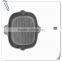 non-stick rectangular cast iron frying pan