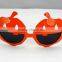 colorful pumpkin head christmas & party glasses for funny for funny