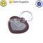 Free sample graceful custom colro cut out metal keychain