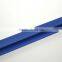 Blue colour conveyor component rubber linear neck guide rail