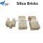 Chemical Stability Accurate Size Silica Bricks