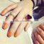 Three sets Heart Shape Shine Ruby Fashion Spike Index Ring