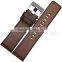 Vintage italian leather watch band 24*22mm leather watch strap
