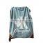 Multipurpose Jean material shopping bag drawstring tote shopping bag handbag
