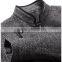 Top grade wool/cotton four buttons business and casual grey color suit wholesale men suit