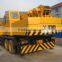 go-go china made used XCMG 25t truck crane sells to abroad