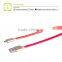 MFI Leather charging and sync data red cable for iphone 6/iPhone 6 plus