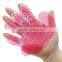 Pet Dog Bath Massage Brush Rubber Wash Dog Glove Brush