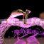 2015 hot sale apple shape crystal gift crystal apple