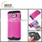 For samsung S6 Mobile phone case Hollow Dissipate heat AL metal and soft TPU inside 2 in 1 style case