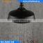 Black Round Brass Shower ORB Ceiling Wall Rainfall Shower Head