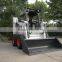 ZOT 650KG skid steer loader with 60HP desiel engine, closed cab