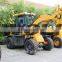 ZL16f wheel loader with log clamp trailer