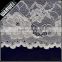 Lace guipure eyelash fabrics yarn knitting printed 100% nylon lace fabric for dresses trim skirts garments design 5918