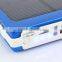 Dual USB fast charging solar power bank, 2015 new innovation portable solar charger for smart phones, custom logo solar charger