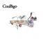 Fashion Jewelry Charming Flower Pin Brooch Women Wedding Party Gift Collar Dresses Hijab Scarf Apparel Promotion Accessories