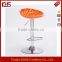 Home coffee bar furniture plastic bar stool seats with footrest