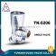 brass angle valve with chromed polishing three way flow water NPT thread CE wall mounted sanitary bathroom clean washing machine