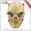 Hot Metal Mesh Skull Skeleton Full Face Protection Airsoft Mask