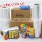 five layers polyolefin shrink film with perforation