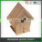 2016 new unfinished wooden bird house wholesale