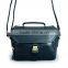 Factory competitive price high class leather Camera Bag in Dongguan