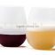 wholesale New colorful food grape silicone drinking cup,Flexible Silicone wine glass