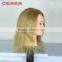 beauty salon equipment cheap hair training head, mannequin heads with hair for braiding                        
                                                Quality Choice