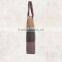 Hot sale high quality fashion cheap standard size canvas tote bag leather handle GW835