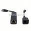 poe splitter cable industrial poe switch poe splitter 100m for cctv camera YJS-POE100M
